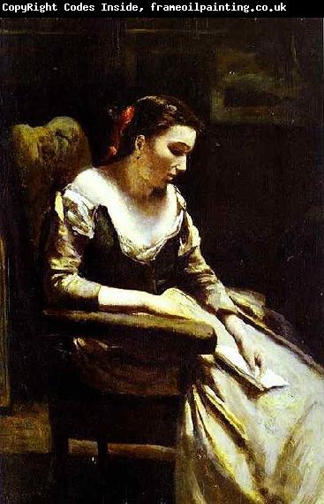 Jean-Baptiste Camille Corot The Letter